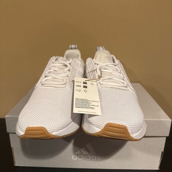 Adidas Racer TR21 Running Shoes White Low Top Sneakers Gx4207 Women’s Size 8 - Picture 3 of 5